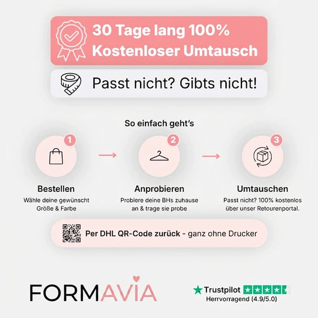 Formavia Komfort-BH Naht- und Bügellos