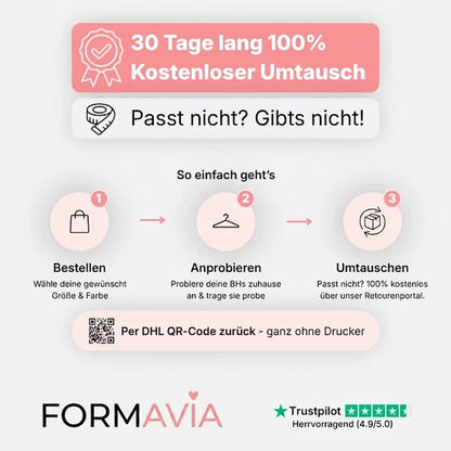 Formavia Komfort-BH Naht- und Bügellos